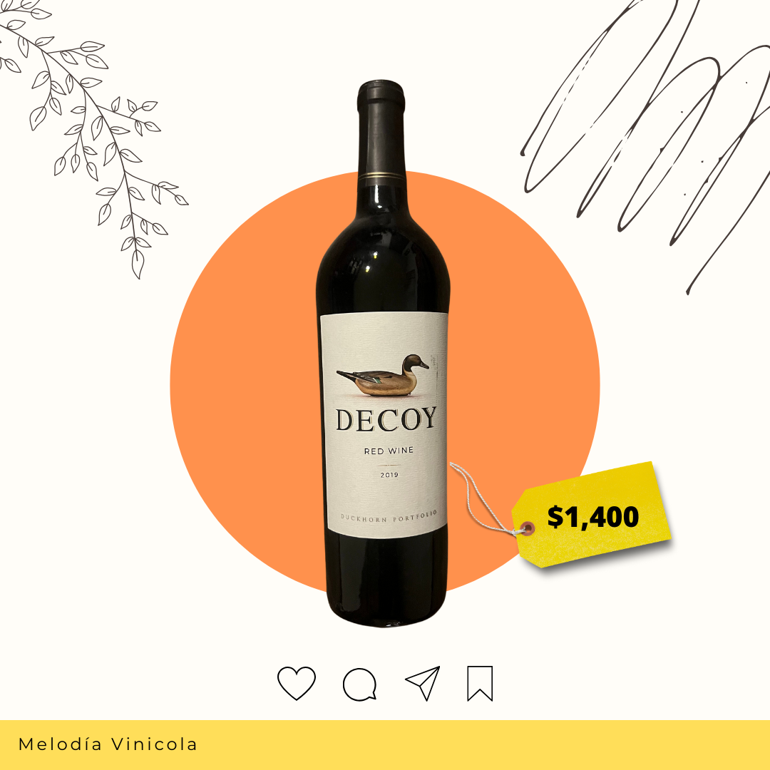Vino tinto americano de gran calidad - Decoy