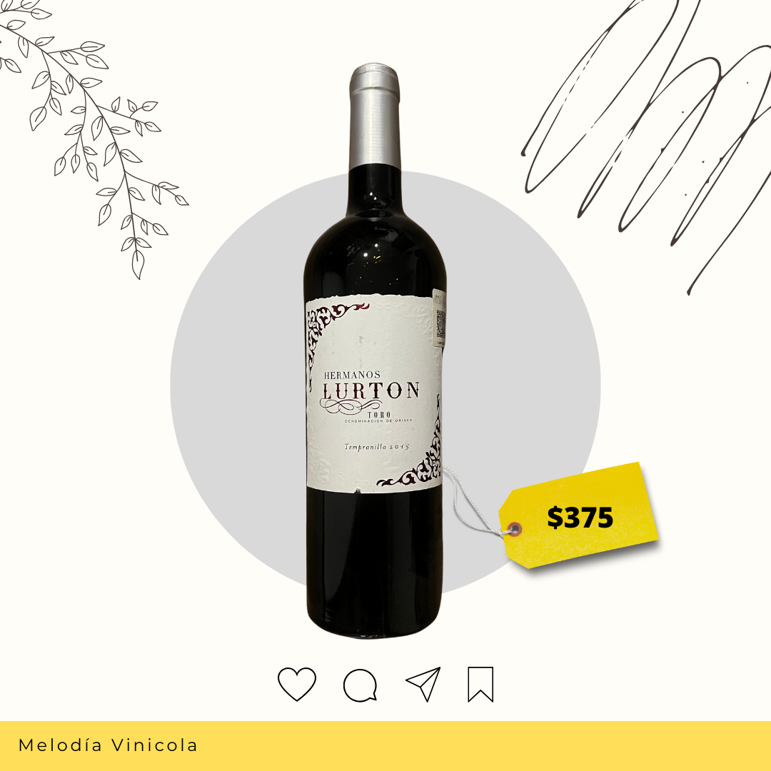 Vino tinto español de la región de TORO - Hermanos lurton